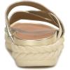 Lucky Brand Women’s Loftee Sandal-Platform(Platino)