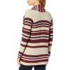 Lucky Brand Womens Long Sleeve Striped Cardigan Sweater(Multi)