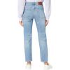 Lucky Brand Women’s Loose High Rise Straight Jean(Gilman Blue)