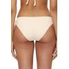 Lucky Brand Women’s Malaga Crochet Trim Tie Side Bikini Bottom, Cheeky Coverage, Swimwear Separates(Natural)