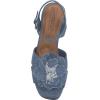 Lucky Brand Women’s Marrika Heeled Sandal(Denim)