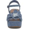 Lucky Brand Women’s Marrika Heeled Sandal(Denim)