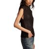 Lucky Brand Womens Metallic Sweater Vest(Ocean Deep)