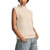 Lucky Brand Womens Metallic Sweater Vest(Whisper White)