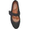 Lucky Brand Women’s Millit Mary Jane Flat(Black)