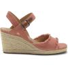 Lucky Brand Women’s Mindra Espadrille Wedge Sandal(Coral)