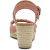 Lucky Brand Women’s Mindra Espadrille Wedge Sandal(Coral)