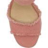 Lucky Brand Women’s Mindra Espadrille Wedge Sandal(Coral)