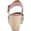 Lucky Brand Women’s Mindra Espadrille Wedge Sandal(Dove)