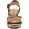 Lucky Brand Women’s Mindra Espadrille Wedge Sandal(Latte)