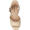 Lucky Brand Women’s Mindra Espadrille Wedge Sandal(Macadamia)