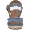 Lucky Brand Women’s Mindra Espadrille Wedge Sandal(Medium Denim)