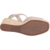Lucky Brand Women’s Mindra Espadrille Wedge Sandal(Natural/Plat)