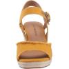 Lucky Brand Women’s Mindra Espadrille Wedge Sandal(Saffron)