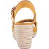 Lucky Brand Women’s Mindra Espadrille Wedge Sandal(Saffron)