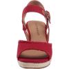 Lucky Brand Women’s Mindra Espadrille Wedge Sandal(Sb Red)