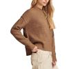 Lucky Brand Women’s Mock Neck(Chocolate Torte)
