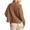 Lucky Brand Women’s Mock Neck(Chocolate Torte)