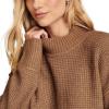 Lucky Brand Women’s Mock Neck(Chocolate Torte)
