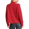 Lucky Brand Women’s Mock Neck(Tango Red)