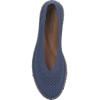 Lucky Brand Women’s Orena Flat Sandal(Chambray Knit)