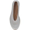 Lucky Brand Women’s Orena Flat Sandal(Silver Knit)