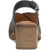 Lucky Brand Women’s Rhidlee High Heel Sandal Heeled(Black)