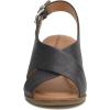 Lucky Brand Women’s Rhidlee High Heel Sandal Heeled(Black)