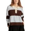 Lucky Brand Women’s Rugby Polo(Starlight Blue)