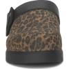 Lucky Brand Women’s Sachie Mule(Natural/Black Leopard)