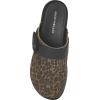 Lucky Brand Women’s Sachie Mule(Natural/Black Leopard)