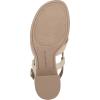Lucky Brand Women’s Sasina Heeled Sandal(Parchment)