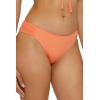 Lucky Brand Womens Sea of Love Shirred Hipster Bikini Bottom, Cheeky Coverage, Swimwear Separates for Women(Apricot Ice)