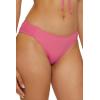Lucky Brand Womens Sea of Love Shirred Hipster Bikini Bottom, Cheeky Coverage, Swimwear Separates for Women(Pinkie)