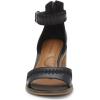 Lucky Brand Women’s Shivona Heeled Sandal(Black)