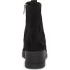 Lucky Brand Women’s Sondruh Ankle Boot(Black Suede)