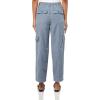 Lucky Brand Women’s Straight Leg Slub Cargo Pant(Grisaille)