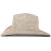 Lucky Brand Womens Straw Cowboy Hat | Western | Woven | Wide Brim | Adjustable | Breathable | Straw | Sun Protection(Metallic Straw – Champagne)
