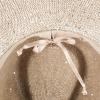 Lucky Brand Womens Straw Cowboy Hat | Western | Woven | Wide Brim | Adjustable | Breathable | Straw | Sun Protection(Metallic Straw – Champagne)