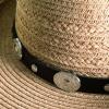 Lucky Brand Womens Straw Cowboy Hat | Western | Woven | Wide Brim | Adjustable | Breathable | Straw | Sun Protection(Straw – Tan)