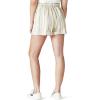 Lucky Brand Women’s Striped Paperbag Shorts(Tan Stripe)