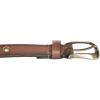 Lucky Brand Women’s Studded Leather Belt | Stylish | Classic | Modern | Jeans | Pants | Skirt | Dress(Domed Studded – Tan)
