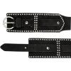Lucky Brand Women’s Studded Leather Belt | Stylish | Classic | Modern | Jeans | Pants | Skirt | Dress(Studded Suede Stretch – Black)