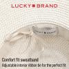 Lucky Brand Womens Summer Straw Wide Brim Boater Panama Adjustable Hat (One Size Fits Most)(Leather Tie – Gray)