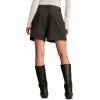 Lucky Brand Women’s Tailored Shorts with Pleats(Grey Check)