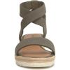 Lucky Brand Women’s Thimba Wedge Sandal(Canteen)