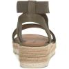 Lucky Brand Women’s Thimba Wedge Sandal(Canteen)