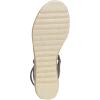 Lucky Brand Women’s Thimba Wedge Sandal(Navy Blazer)