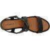Lucky Brand Women’s Trianna Wedge Sandal(Black)