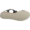 Lucky Brand Women’s Trianna Wedge Sandal(Black)